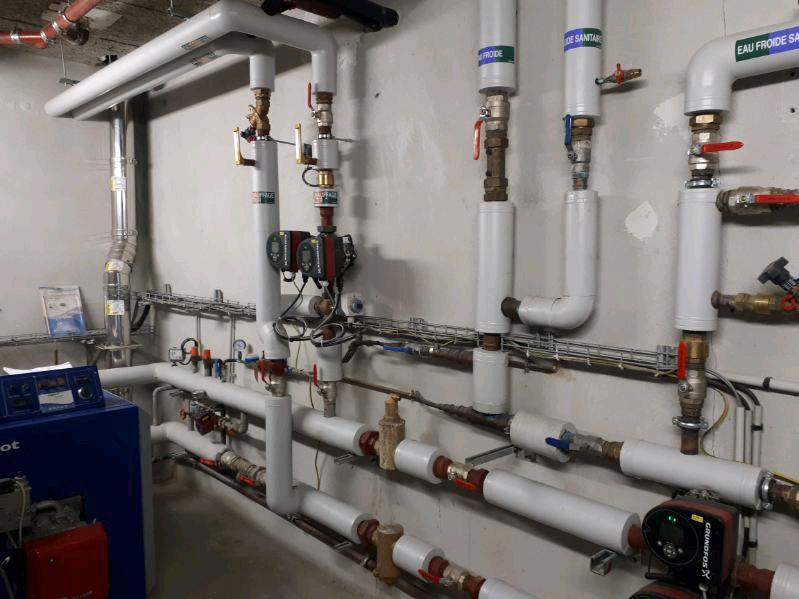 Elorn Plomberie chauffage intervention secteur public tertiaire Bretagne UBO